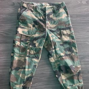Camo Cargo pants
